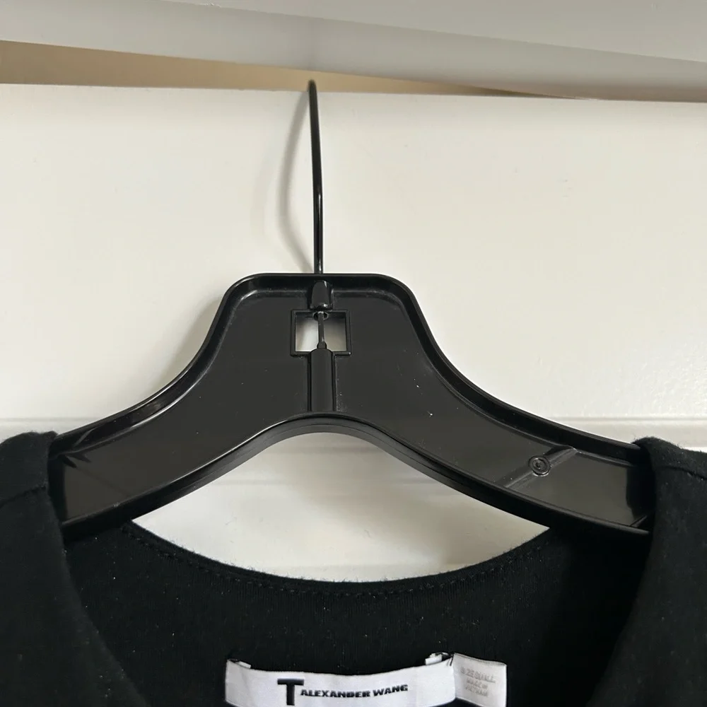 Alexander Wang Black Midi Fitted Dress ( Ultra Stretchy) - Picture 8 of 9